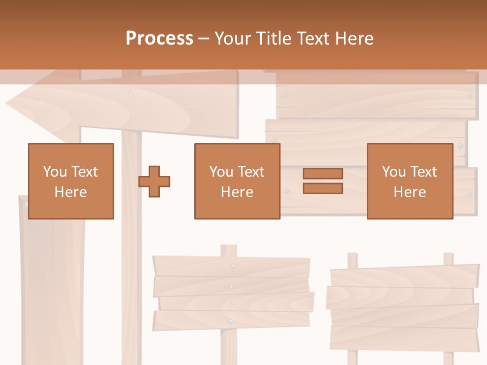 Plank Heap Plywood PowerPoint Template