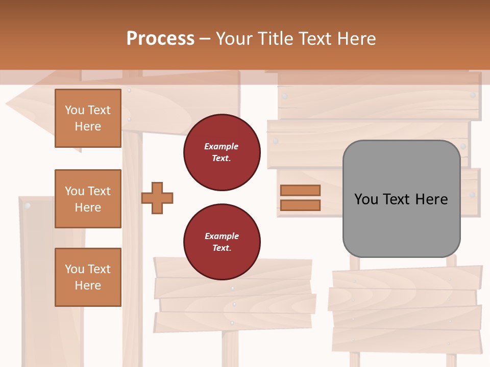 Plank Heap Plywood PowerPoint Template
