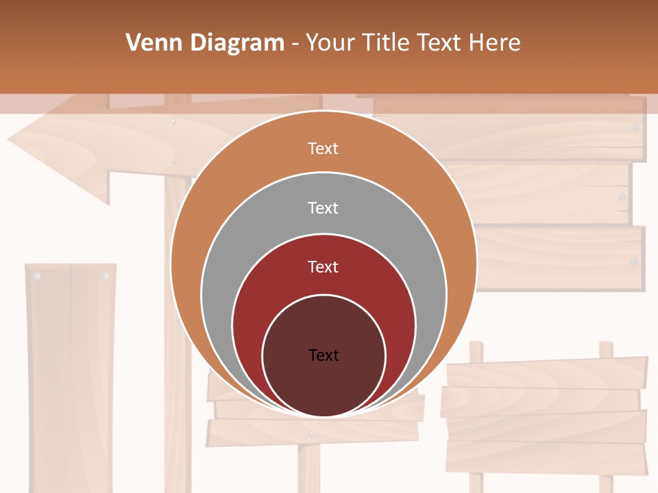 Plank Heap Plywood PowerPoint Template