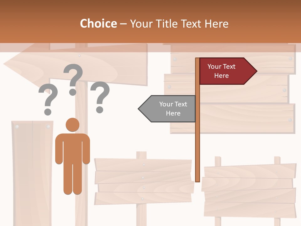 Plank Heap Plywood PowerPoint Template
