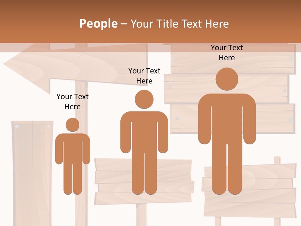 Plank Heap Plywood PowerPoint Template