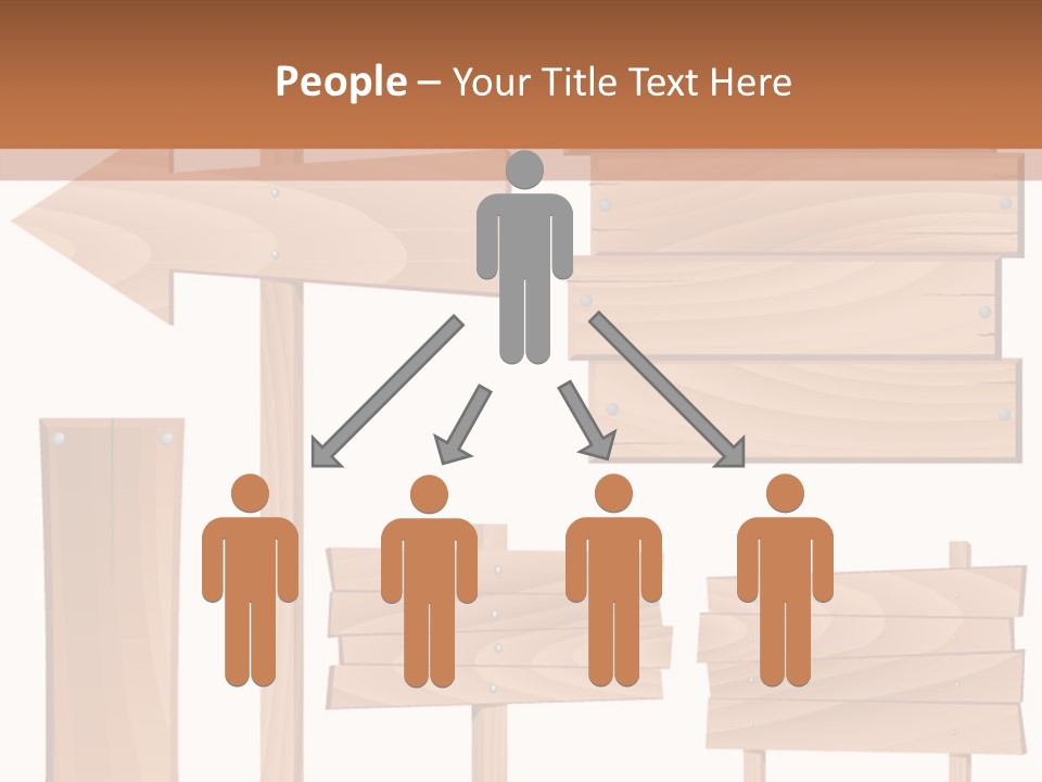 Plank Heap Plywood PowerPoint Template