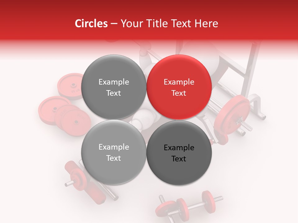 Man Healthy Isolated PowerPoint Template