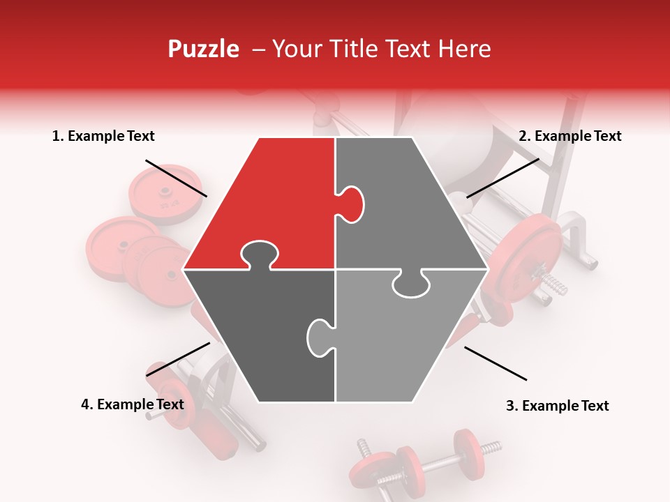 Man Healthy Isolated PowerPoint Template