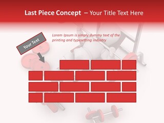 Man Healthy Isolated PowerPoint Template