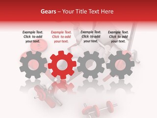 Man Healthy Isolated PowerPoint Template
