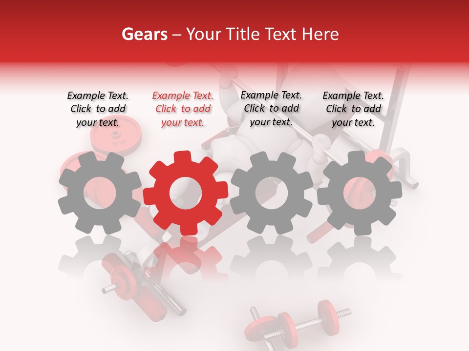 Man Healthy Isolated PowerPoint Template