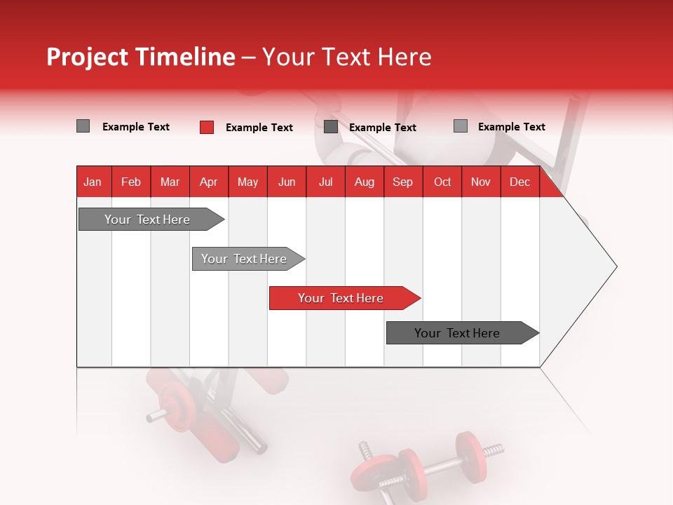 Man Healthy Isolated PowerPoint Template