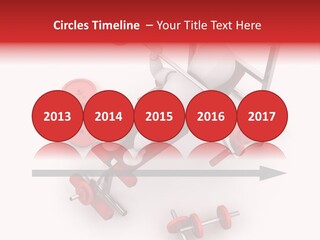 Man Healthy Isolated PowerPoint Template