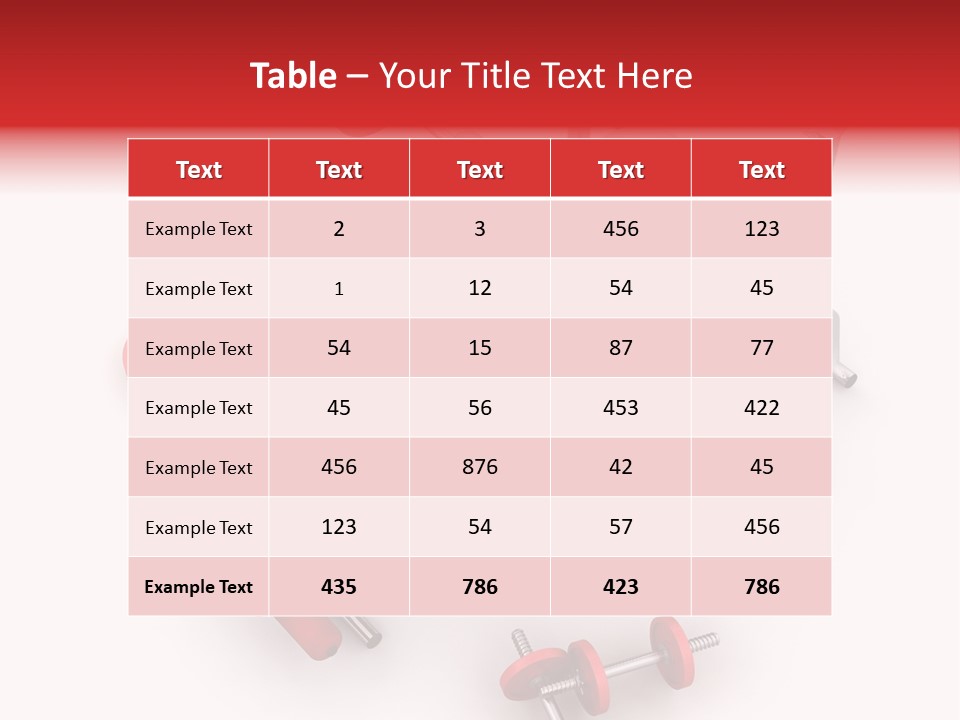 Man Healthy Isolated PowerPoint Template