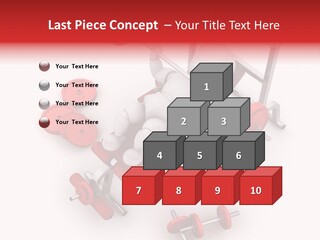 Man Healthy Isolated PowerPoint Template