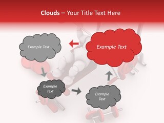 Man Healthy Isolated PowerPoint Template