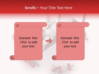 Man Healthy Isolated PowerPoint Template
