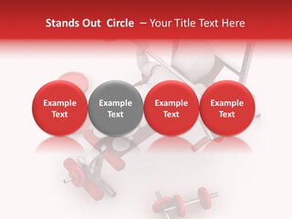 Man Healthy Isolated PowerPoint Template
