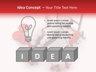 Man Healthy Isolated PowerPoint Template