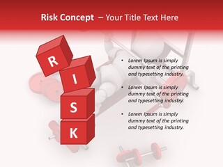 Man Healthy Isolated PowerPoint Template