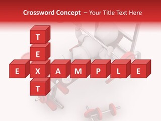 Man Healthy Isolated PowerPoint Template