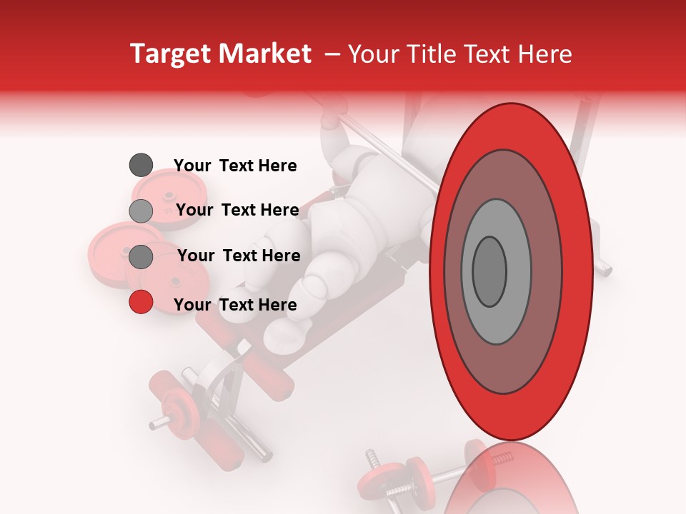 Man Healthy Isolated PowerPoint Template