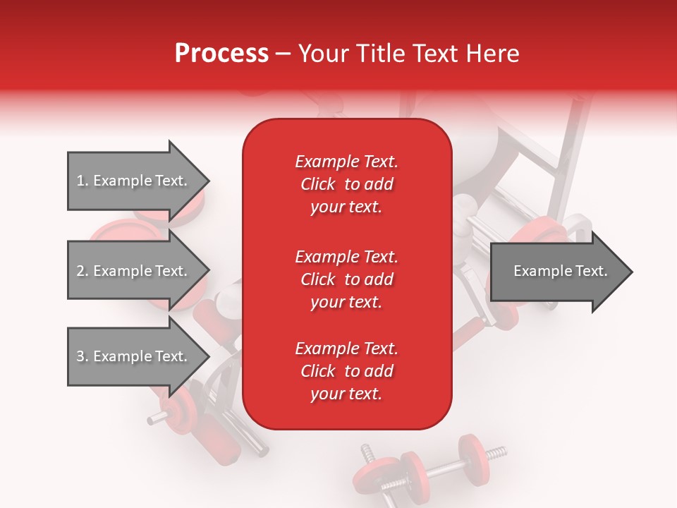 Man Healthy Isolated PowerPoint Template