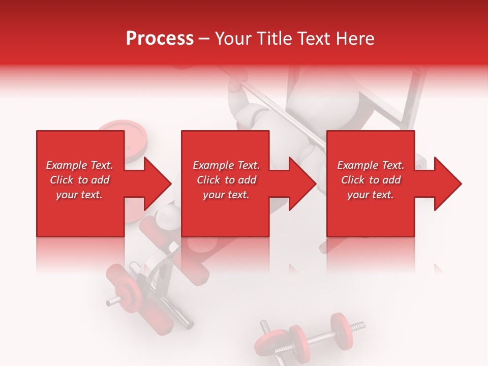 Man Healthy Isolated PowerPoint Template