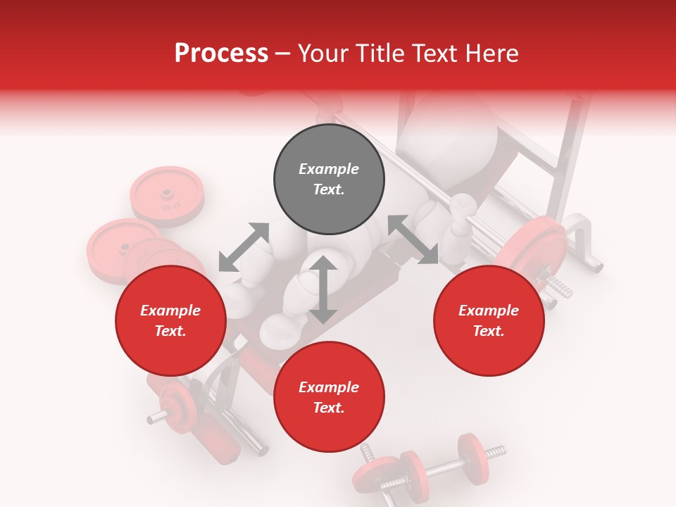 Man Healthy Isolated PowerPoint Template