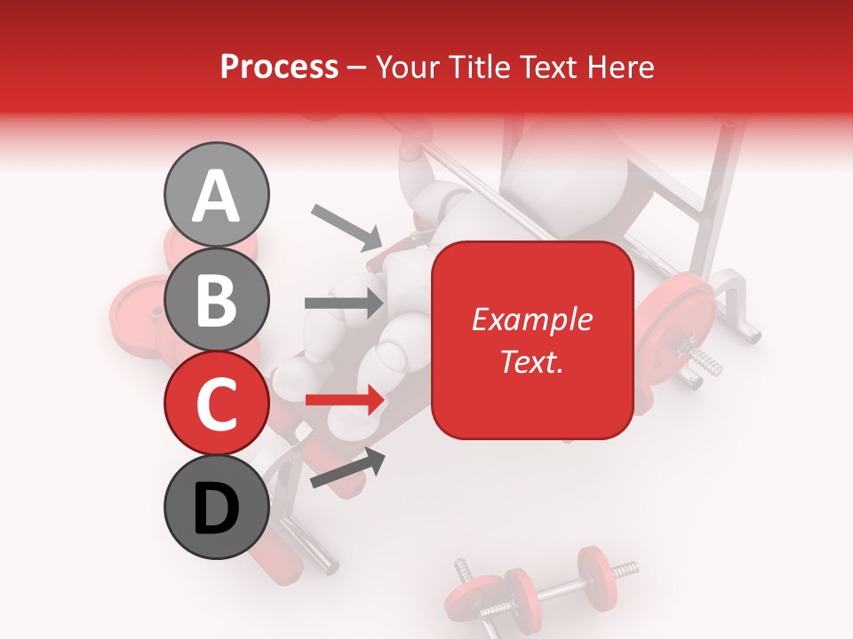 Man Healthy Isolated PowerPoint Template