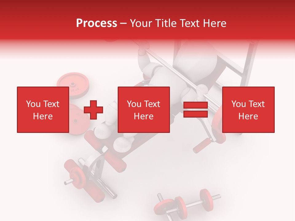 Man Healthy Isolated PowerPoint Template