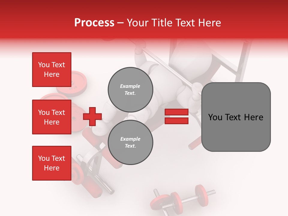 Man Healthy Isolated PowerPoint Template