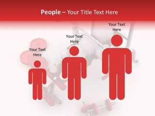 Man Healthy Isolated PowerPoint Template