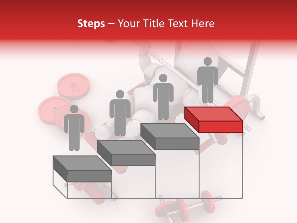 Man Healthy Isolated PowerPoint Template