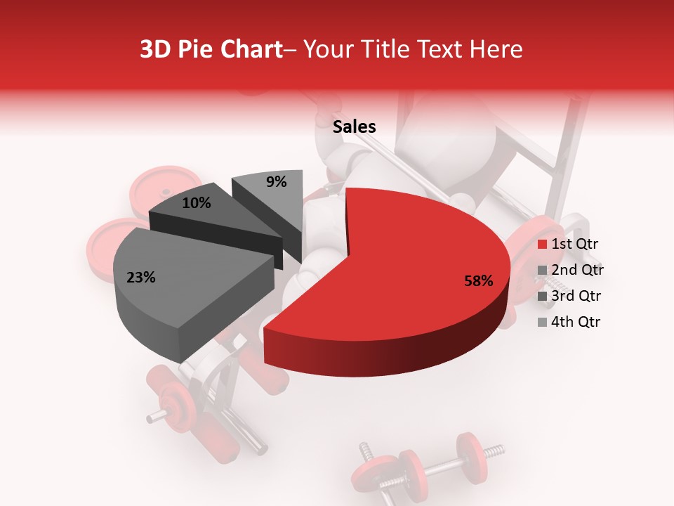 Man Healthy Isolated PowerPoint Template