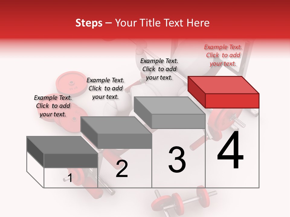 Man Healthy Isolated PowerPoint Template