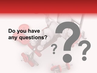 Man Healthy Isolated PowerPoint Template