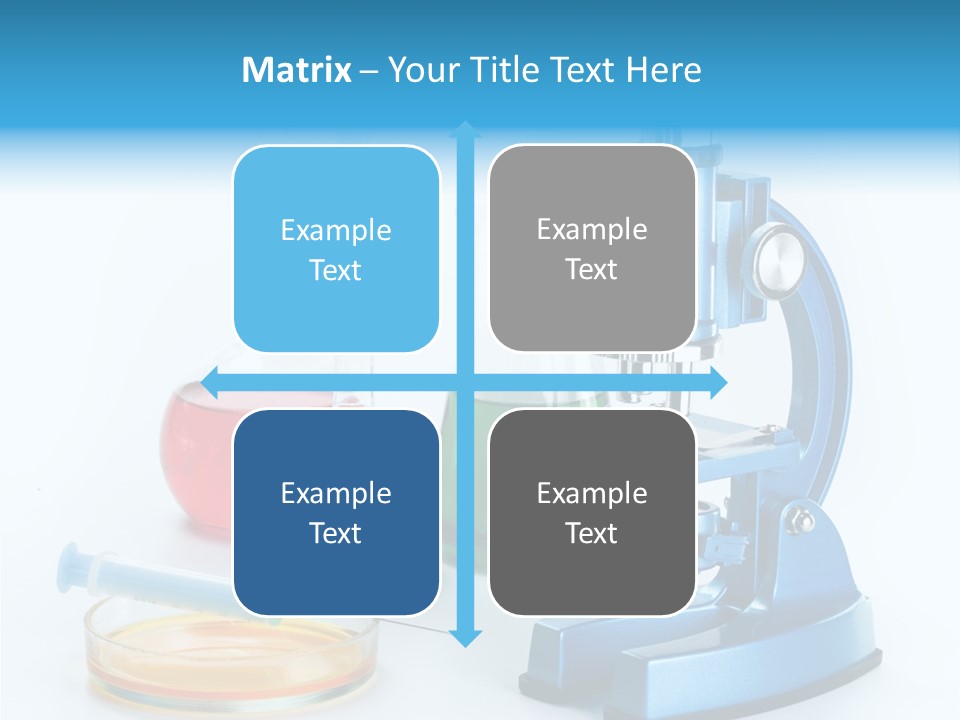 Bacterium Scientist Exploration PowerPoint Template
