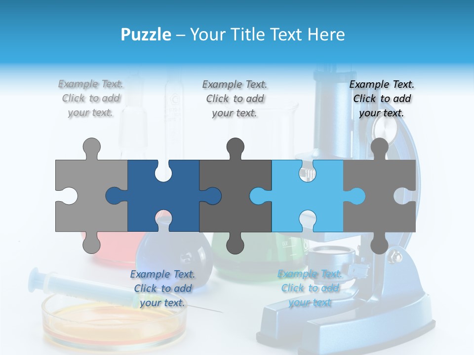 Bacterium Scientist Exploration PowerPoint Template