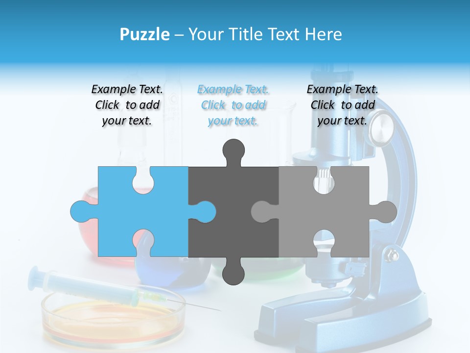 Bacterium Scientist Exploration PowerPoint Template