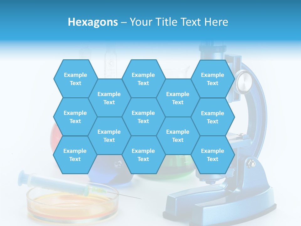 Bacterium Scientist Exploration PowerPoint Template