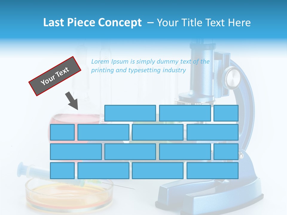 Bacterium Scientist Exploration PowerPoint Template