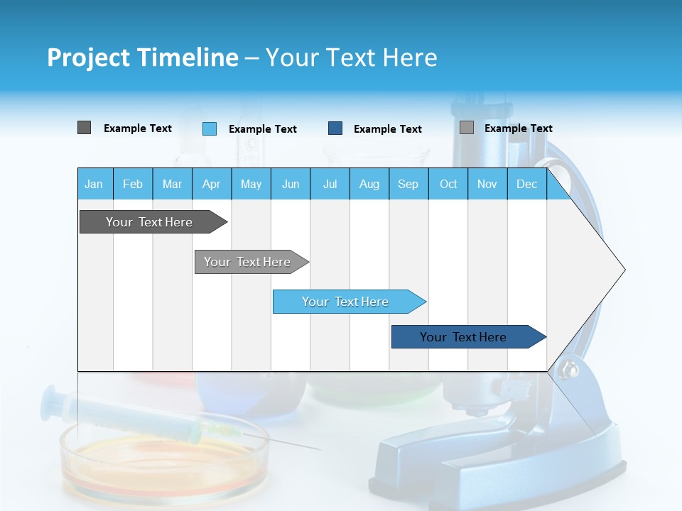 Bacterium Scientist Exploration PowerPoint Template