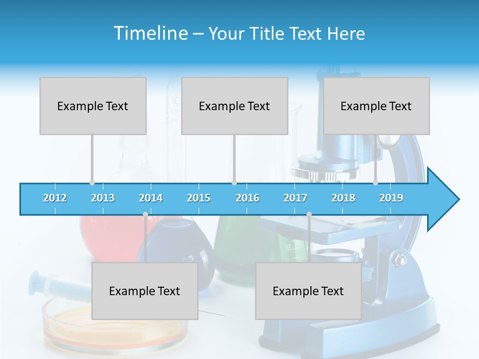 Bacterium Scientist Exploration PowerPoint Template