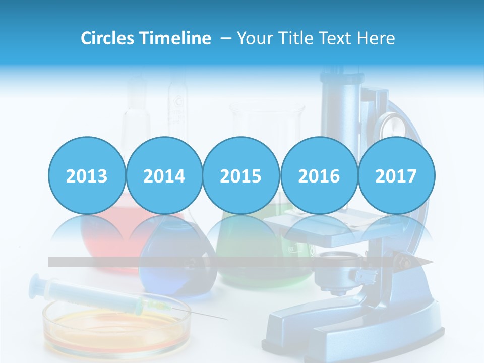 Bacterium Scientist Exploration PowerPoint Template