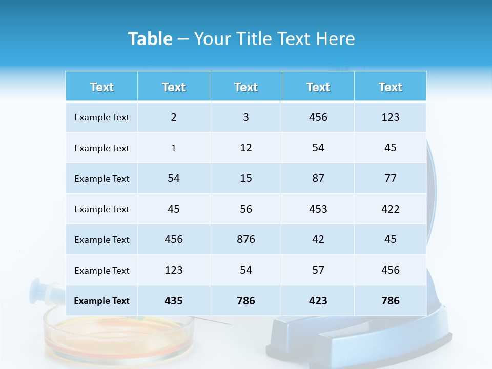 Bacterium Scientist Exploration PowerPoint Template