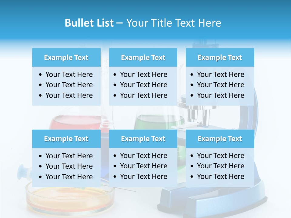 Bacterium Scientist Exploration PowerPoint Template