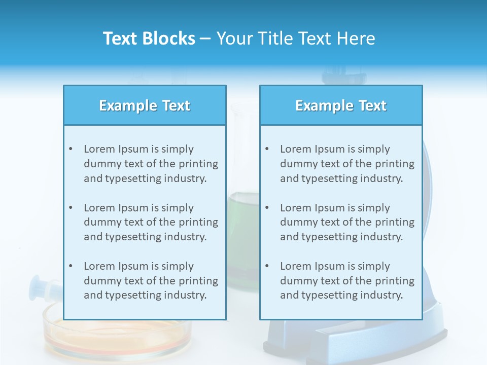 Bacterium Scientist Exploration PowerPoint Template