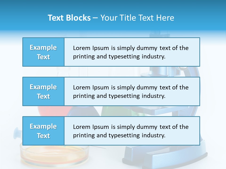 Bacterium Scientist Exploration PowerPoint Template