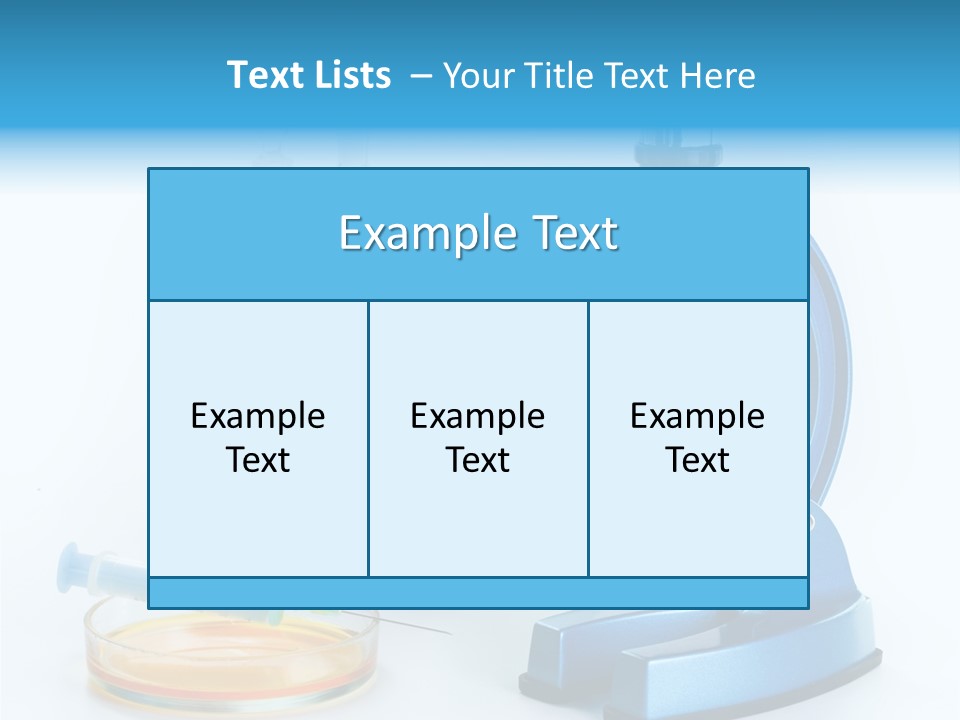 Bacterium Scientist Exploration PowerPoint Template