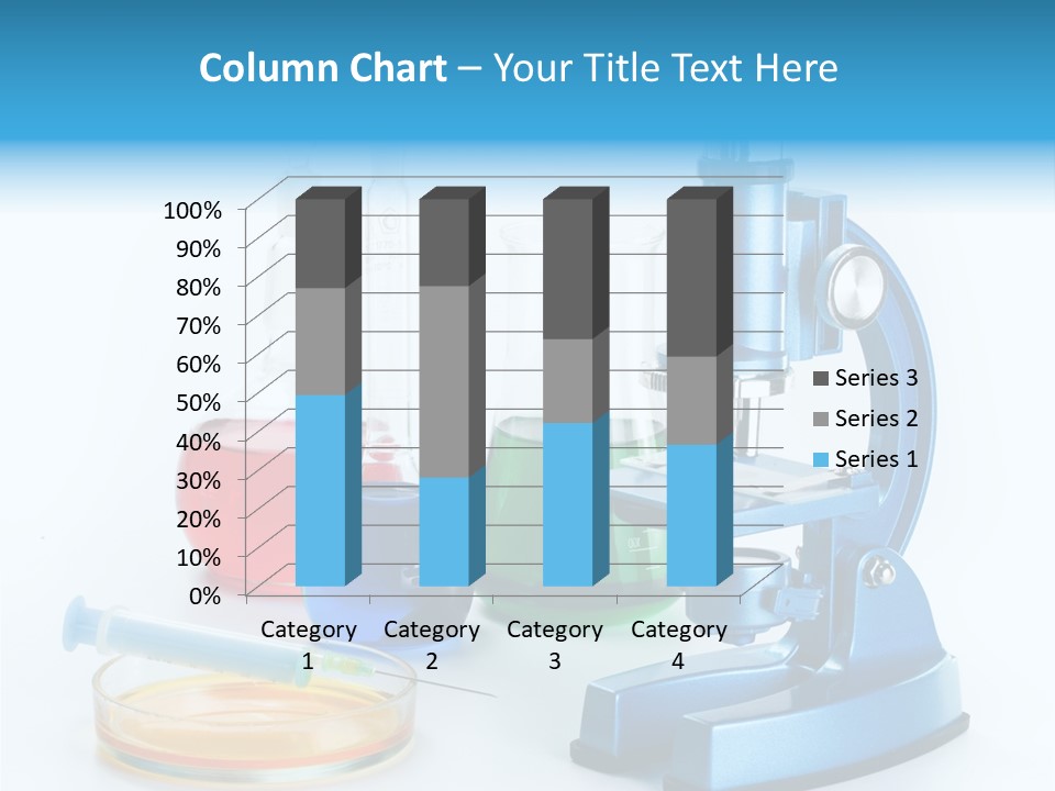 Bacterium Scientist Exploration PowerPoint Template