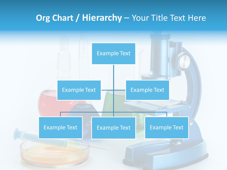 Bacterium Scientist Exploration PowerPoint Template