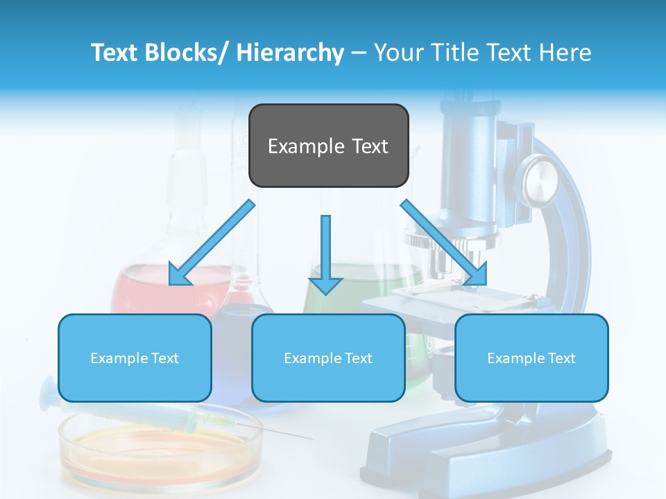 Bacterium Scientist Exploration PowerPoint Template