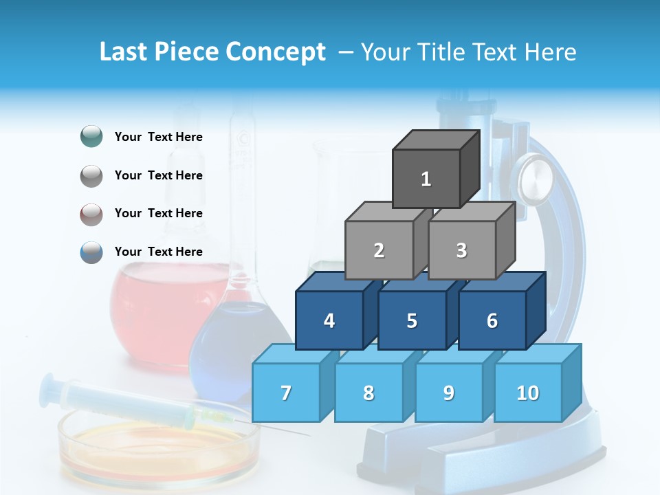 Bacterium Scientist Exploration PowerPoint Template